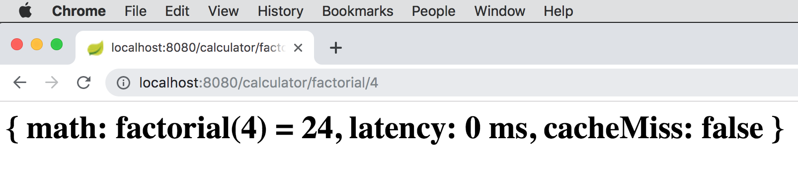 factorial of four after