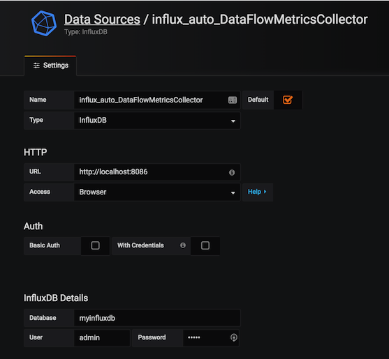 InfluxDB DataSource