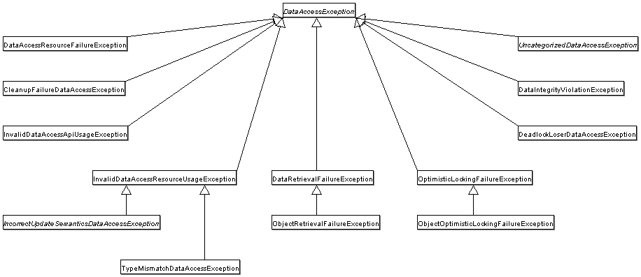 DataAccessException 异常