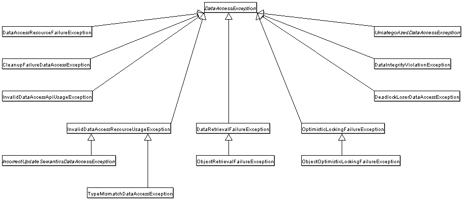 DataAccessException 异常