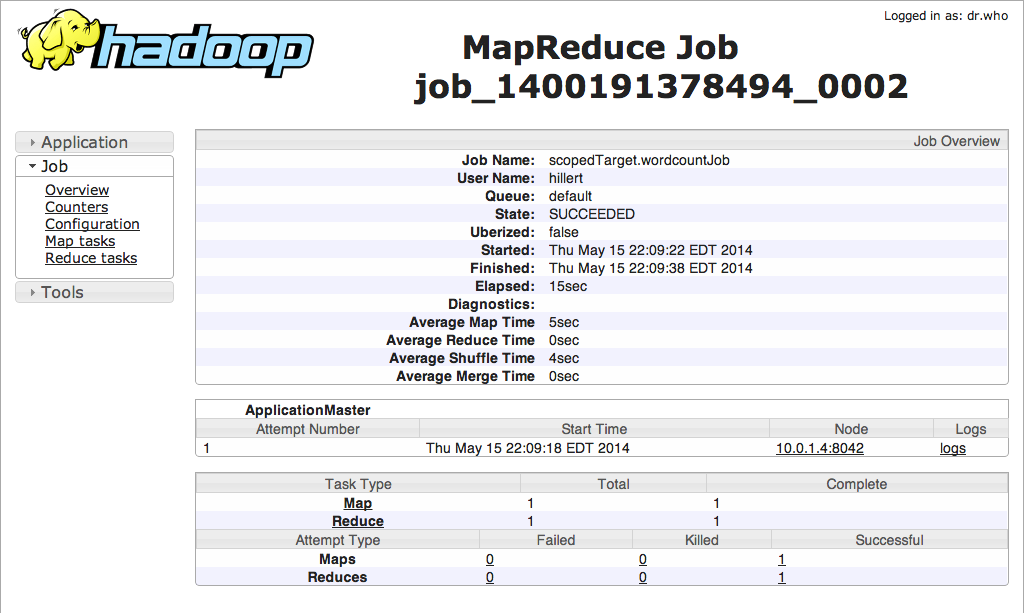 Job History UI