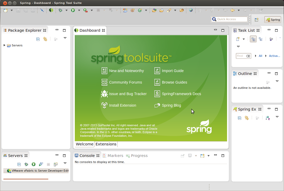 spring tool suite download for java 8